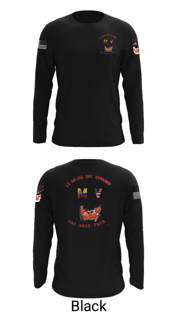 Long Sleeve Performance Shirt, M & V import LLC, , Teamtime, Team time, sublimation, custom sports apparel, team uniforms, spirit wear, spiritwear, sports uniforms, custom shirts, team store, custom team store, fundraiser sports, apparel fundraiser