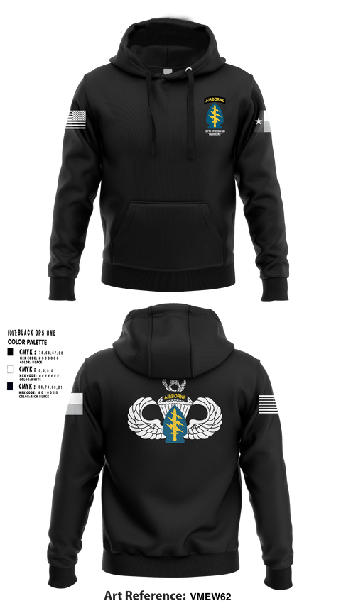 Hoodie, 197th STSC (SO)(A), National Guard, Teamtime, Team time, sublimation, custom sports apparel, team uniforms, spirit wear, spiritwear, sports uniforms, custom shirts, team store, custom team store, fundraiser sports, apparel fundraiser