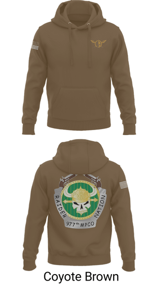 Hoodie, 977 MP CO, Army, Teamtime, Team time, sublimation, custom sports apparel, team uniforms, spirit wear, spiritwear, sports uniforms, custom shirts, team store, custom team store, fundraiser sports, apparel fundraiser