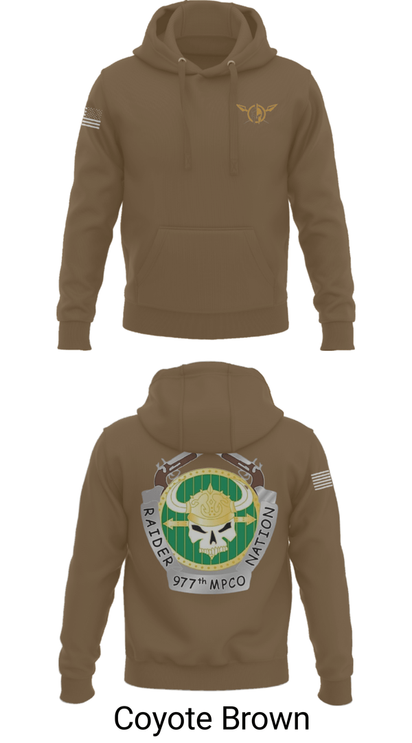 Hoodie, 977 MP CO, Army, Teamtime, Team time, sublimation, custom sports apparel, team uniforms, spirit wear, spiritwear, sports uniforms, custom shirts, team store, custom team store, fundraiser sports, apparel fundraiser