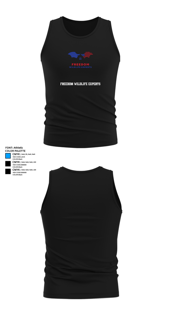 Tank Top, FREEDOM WILDLIFE EXPERTS, , Teamtime, Team time, sublimation, custom sports apparel, team uniforms, spirit wear, spiritwear, sports uniforms, custom shirts, team store, custom team store, fundraiser sports, apparel fundraiser