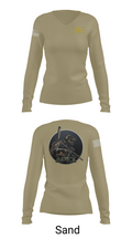 11th CYB 6124113 Women's Long Sleeve V-neck Shirt - 97