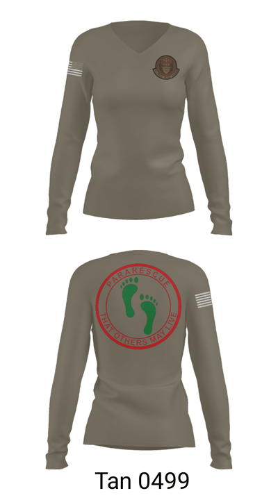 22 STS 7011306 Women's Long Sleeve V-neck Shirt - 77