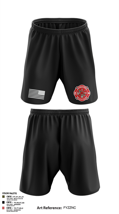 Chester fire explorers 87752590 Athletic Shorts With Pockets - 3