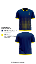Clawson High School Golf 47401865 Short Sleeve Performance Shirt - 1