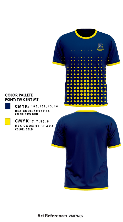 Short Sleeve Performance Shirt, Clawson High School Golf, Golf, Teamtime, Team time, sublimation, custom sports apparel, team uniforms, spirit wear, spiritwear, sports uniforms, custom shirts, team store, custom team store, fundraiser sports, apparel fundraiser