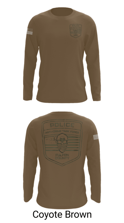Fulton County Anti-Crime Task Force 27594594 Long Sleeve Performance Shirt - 6