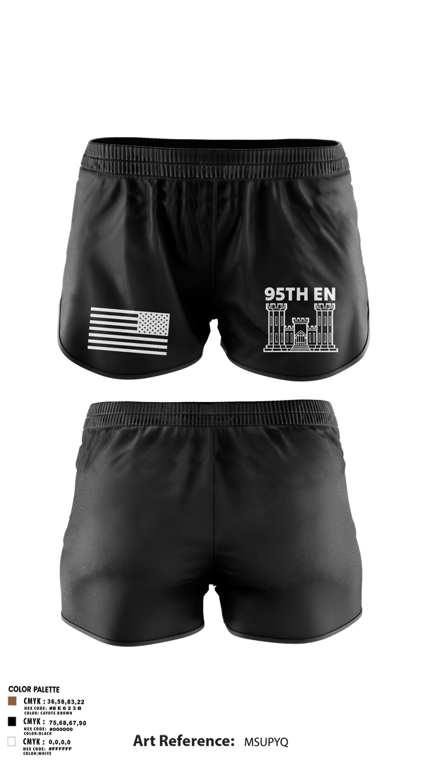 Ranger Panties, 95TH EN, Army, Teamtime, Team time, sublimation, custom sports apparel, team uniforms, spirit wear, spiritwear, sports uniforms, custom shirts, team store, custom team store, fundraiser sports, apparel fundraiser