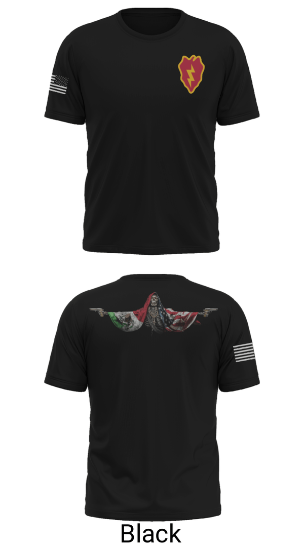 Old School Cotton Feel Shirt, 25th ID, Army, Teamtime, Team time, sublimation, custom sports apparel, team uniforms, spirit wear, spiritwear, sports uniforms, custom shirts, team store, custom team store, fundraiser sports, apparel fundraiser