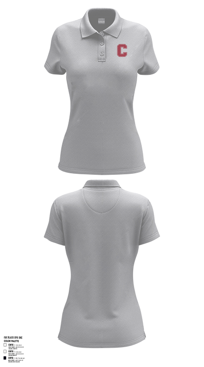 Canton Bowling 4573823 Women's Short Sleeve Performance Polo  - 3