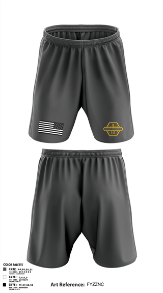 Athletic Shorts With Pockets, Isenbarger Construction LLC, , Teamtime, Team time, sublimation, custom sports apparel, team uniforms, spirit wear, spiritwear, sports uniforms, custom shirts, team store, custom team store, fundraiser sports, apparel fundraiser