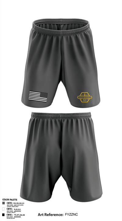 Isenbarger Construction LLC 2868916 Athletic Shorts With Pockets - 1