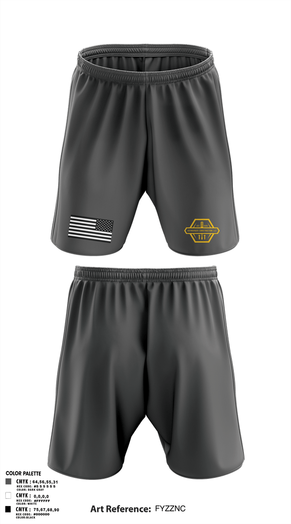 Athletic Shorts With Pockets, Isenbarger Construction LLC, , Teamtime, Team time, sublimation, custom sports apparel, team uniforms, spirit wear, spiritwear, sports uniforms, custom shirts, team store, custom team store, fundraiser sports, apparel fundraiser