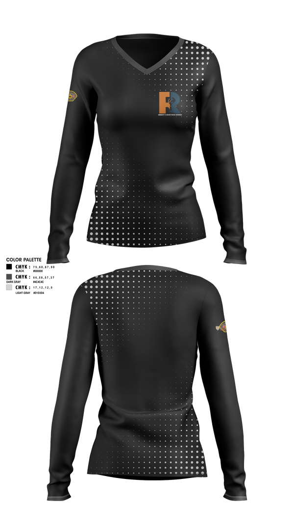 Womens Long Sleeve Vneck Shirt 1, , , Teamtime, Team time, sublimation, custom sports apparel, team uniforms, spirit wear, spiritwear, sports uniforms, custom shirts, team store, custom team store, fundraiser sports, apparel fundraiser