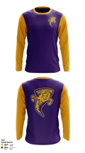 Taylorville Wrestling Club 5122826 Long Sleeve Performance Shirt - 42