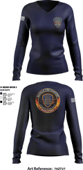 BVFC 74713684 Women's Long Sleeve V-neck Shirt - 4
