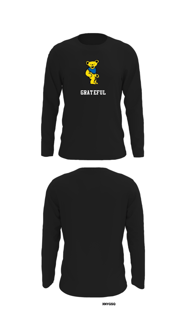 Long Sleeve Performance Shirt, Grateful, Ice Hockey, Teamtime, Team time, sublimation, custom sports apparel, team uniforms, spirit wear, spiritwear, sports uniforms, custom shirts, team store, custom team store, fundraiser sports, apparel fundraiser