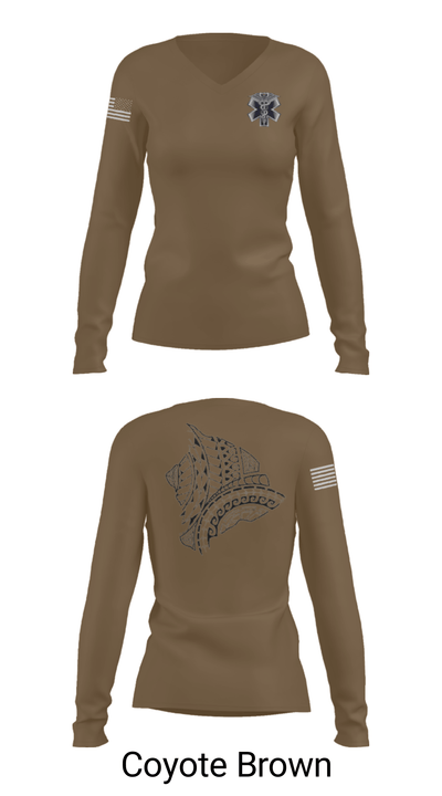 MEDICS 62567766 Women's Long Sleeve V-neck Shirt - 16