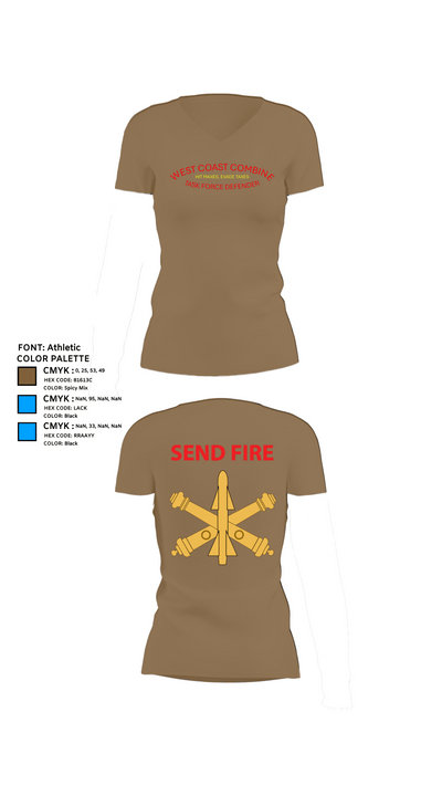 Task Force Defender 2317452 Women's Short Sleeve V-neck Shirt - 4