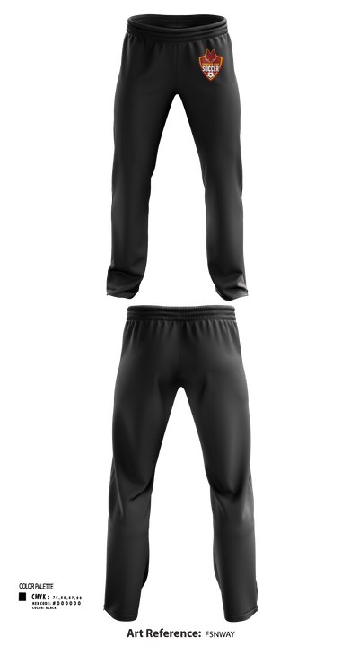 Marion High School Soccer 2860399 Sweatpants - 145