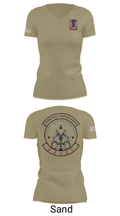 1-169th E Company 39061427 Women's Short Sleeve V-neck Shirt - 84