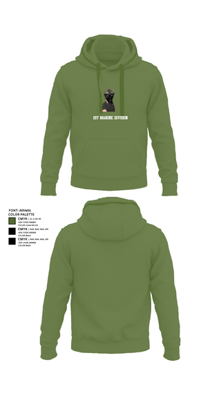 Hoodie, 1st marine divison, , Teamtime, Team time, sublimation, custom sports apparel, team uniforms, spirit wear, spiritwear, sports uniforms, custom shirts, team store, custom team store, fundraiser sports, apparel fundraiser