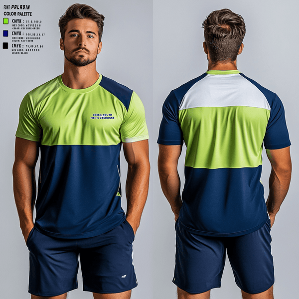 Short Sleeve Performance Shirt, Creek Youth Lacrosse, Men's Lacrosse, Teamtime, Team time, sublimation, custom sports apparel, team uniforms, spirit wear, spiritwear, sports uniforms, custom shirts, team store, custom team store, fundraiser sports, apparel fundraiser