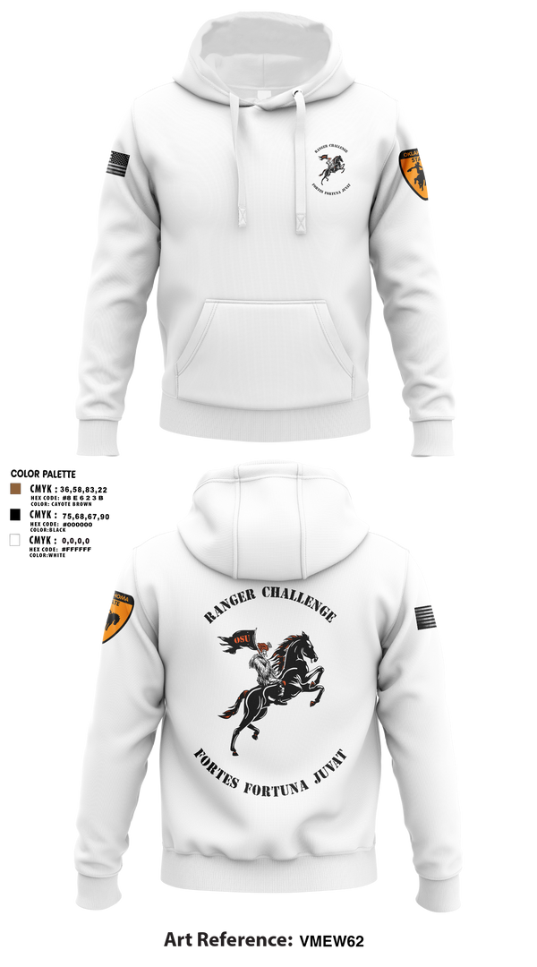 Hoodie, Ranger Challenge, , Teamtime, Team time, sublimation, custom sports apparel, team uniforms, spirit wear, spiritwear, sports uniforms, custom shirts, team store, custom team store, fundraiser sports, apparel fundraiser