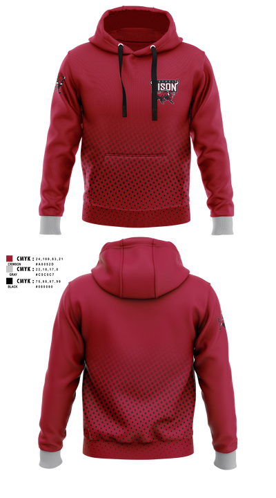 Bethel high school LAX 55721530 Hoodie - 1