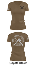 Kennesaw Mountain NJROTC 60987688 Women's Short Sleeve V-neck Shirt - 8