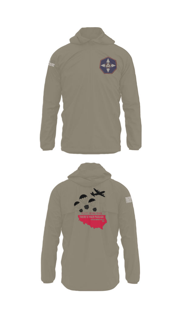 Windbreaker, 909th HR Company, Army, Teamtime, Team time, sublimation, custom sports apparel, team uniforms, spirit wear, spiritwear, sports uniforms, custom shirts, team store, custom team store, fundraiser sports, apparel fundraiser
