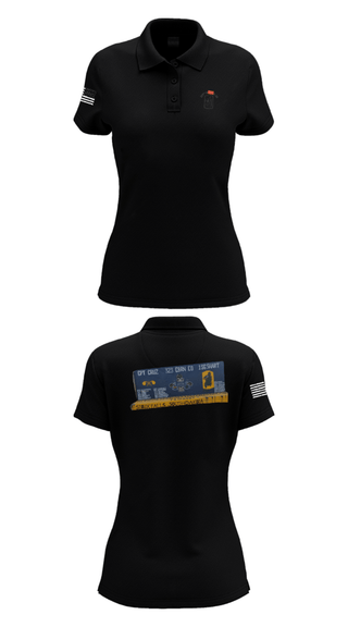 Women's Short Sleeve Performance Polo, 323 chem maint, Army, Teamtime, Team time, sublimation, custom sports apparel, team uniforms, spirit wear, spiritwear, sports uniforms, custom shirts, team store, custom team store, fundraiser sports, apparel fundraiser