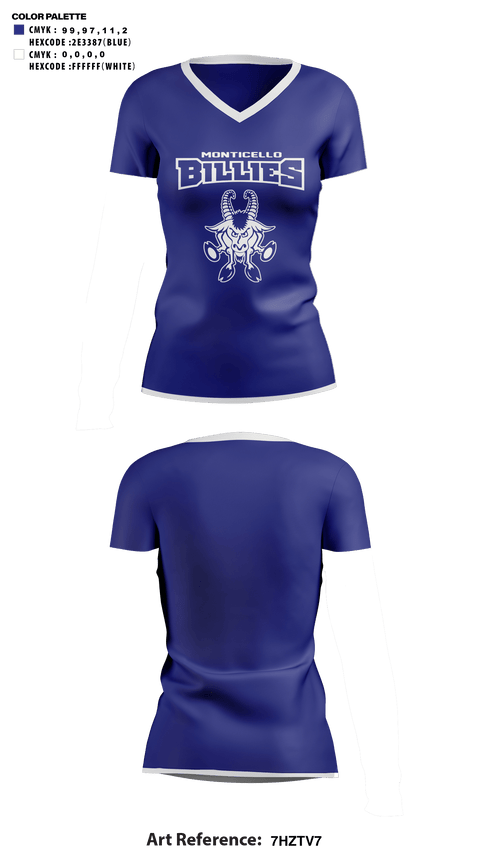 Womens Short Sleeve Vneck Shirt, Monticello High School Cheer, Cheer, Teamtime, Team time, sublimation, custom sports apparel, team uniforms, spirit wear, spiritwear, sports uniforms, custom shirts, team store, custom team store, fundraiser sports, apparel fundraiser