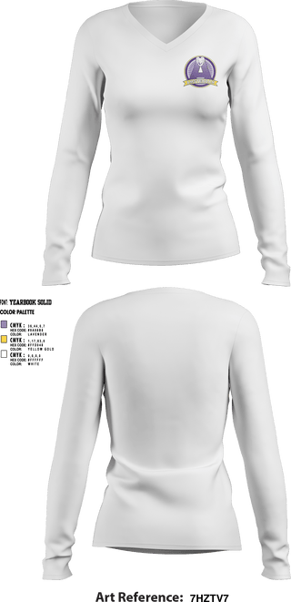 Women's Long Sleeve Vneck Shirt, Amsterdam High School Volleyball, Men's Volleyball, Teamtime, Team time, sublimation, custom sports apparel, team uniforms, spirit wear, spiritwear, sports uniforms, custom shirts, team store, custom team store, fundraiser sports, apparel fundraiser