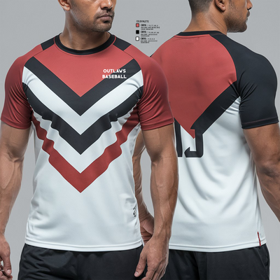 Outlaws 95279272 Short Sleeve Performance Shirt - 104