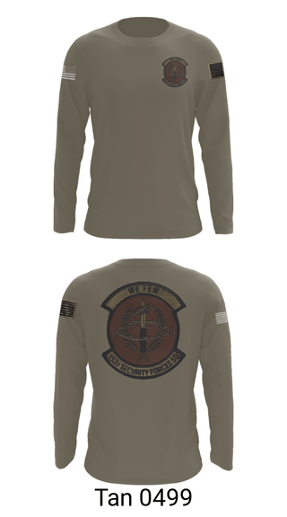 Long Sleeve Performance Shirt, 153 SFS, Air Force, Teamtime, Team time, sublimation, custom sports apparel, team uniforms, spirit wear, spiritwear, sports uniforms, custom shirts, team store, custom team store, fundraiser sports, apparel fundraiser
