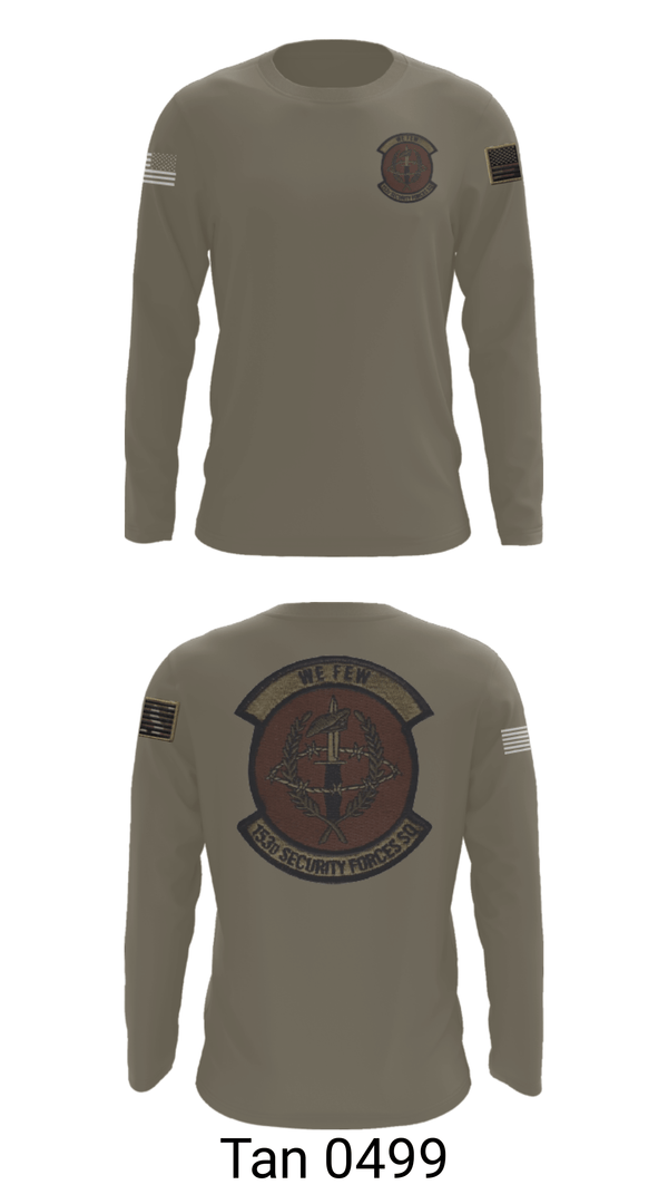 Long Sleeve Performance Shirt, 153 SFS, Air Force, Teamtime, Team time, sublimation, custom sports apparel, team uniforms, spirit wear, spiritwear, sports uniforms, custom shirts, team store, custom team store, fundraiser sports, apparel fundraiser