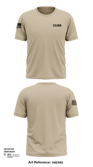 Short Sleeve Performance Shirt, LILIAN, Army, Teamtime, Team time, sublimation, custom sports apparel, team uniforms, spirit wear, spiritwear, sports uniforms, custom shirts, team store, custom team store, fundraiser sports, apparel fundraiser