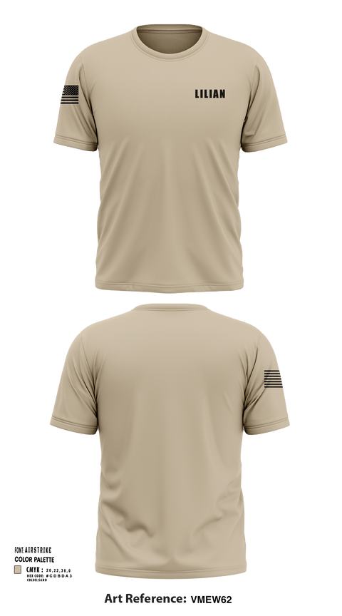 Short Sleeve Performance Shirt, LILIAN, Army, Teamtime, Team time, sublimation, custom sports apparel, team uniforms, spirit wear, spiritwear, sports uniforms, custom shirts, team store, custom team store, fundraiser sports, apparel fundraiser