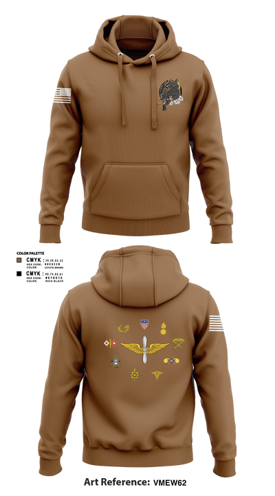 HHC/1-214 GSAB       Hellhounds 63761445 Hoodie - 101
