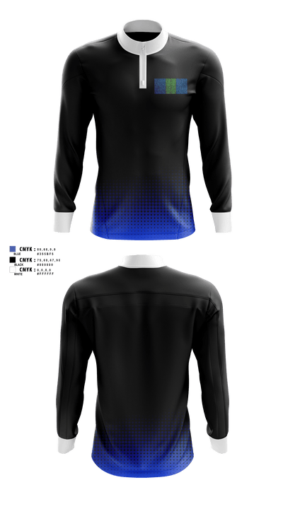 Alpha 18047078 Quarter Zip Jacket - 1
