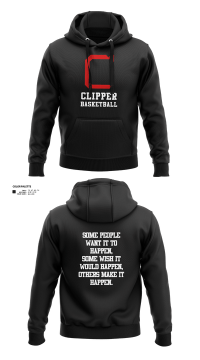 Columbiana High School Basketball 83089115 Hoodie - 42