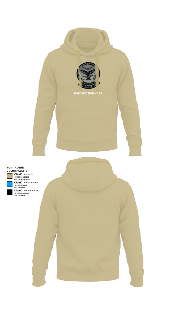Hoodie, Iron Eagle Shadow Ops, Army, Teamtime, Team time, sublimation, custom sports apparel, team uniforms, spirit wear, spiritwear, sports uniforms, custom shirts, team store, custom team store, fundraiser sports, apparel fundraiser