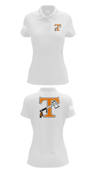 Womens Short Sleeve Performance Polo, Tecumseh indian, Wrestling, Teamtime, Team time, sublimation, custom sports apparel, team uniforms, spirit wear, spiritwear, sports uniforms, custom shirts, team store, custom team store, fundraiser sports, apparel fundraiser