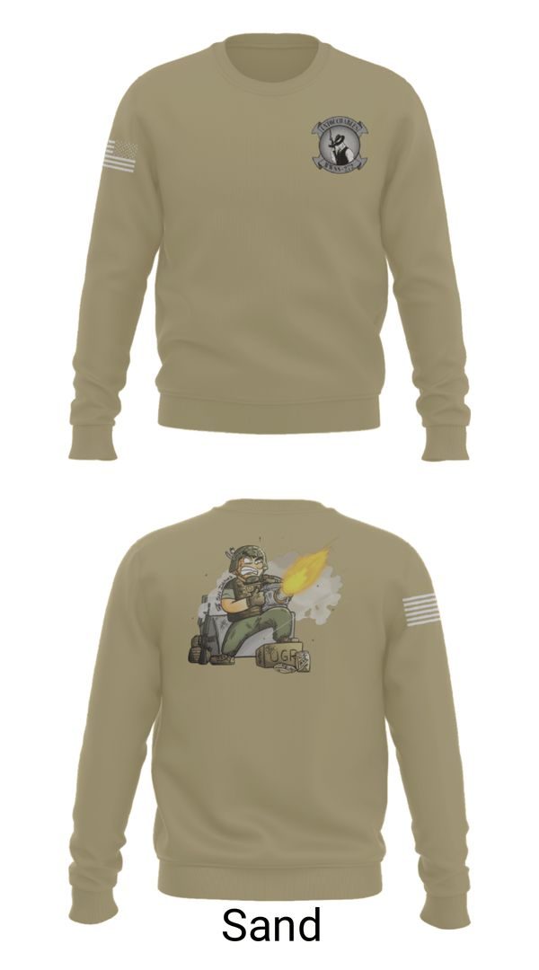 Crew Neck Sweatshirt, FIELD MESS, Marines, Teamtime, Team time, sublimation, custom sports apparel, team uniforms, spirit wear, spiritwear, sports uniforms, custom shirts, team store, custom team store, fundraiser sports, apparel fundraiser