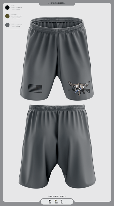 Livingston Police Emergency Service Unit 52189708 Athletic Shorts With Pockets - 3