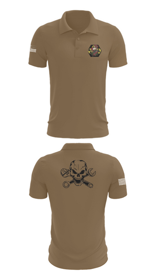 Short Sleeve Performance Polo, 51st Chem, Army, Teamtime, Team time, sublimation, custom sports apparel, team uniforms, spirit wear, spiritwear, sports uniforms, custom shirts, team store, custom team store, fundraiser sports, apparel fundraiser