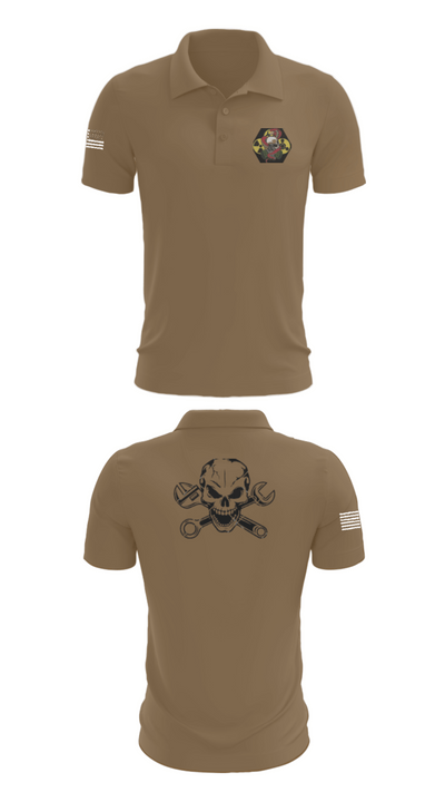 51st Chem 5478070 Short Sleeve Performance Polo - 7