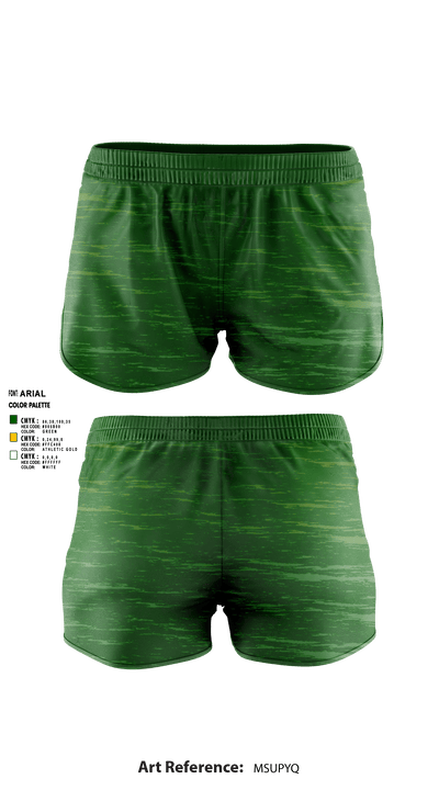 Ferndale Mustangs 79955399 Women's Shorts - 1
