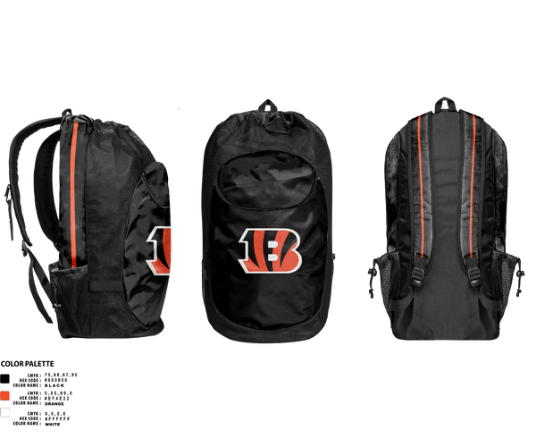 Gear Bag, Barnegat, Wrestling, Teamtime, Team time, sublimation, custom sports apparel, team uniforms, spirit wear, spiritwear, sports uniforms, custom shirts, team store, custom team store, fundraiser sports, apparel fundraiser